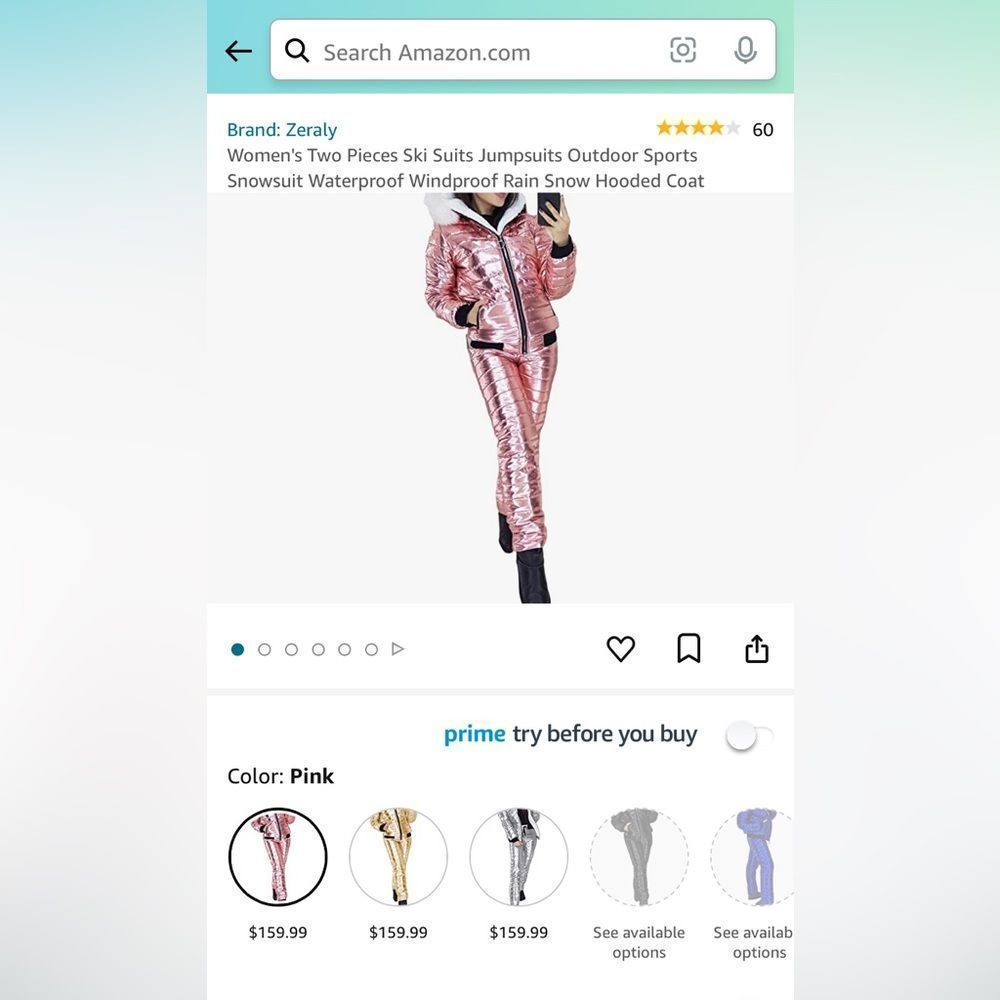 Women’s ski suit